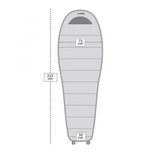 Evolite Ultralight 1000 -5ºC (Haki) Uyku Tulumu - Görsel 3